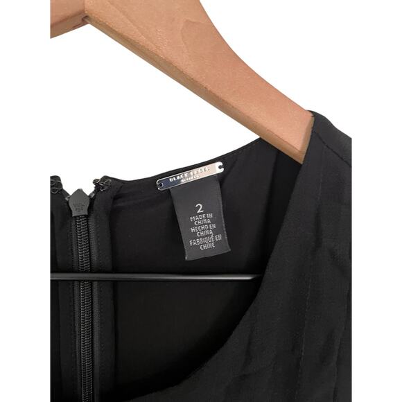 Chicos Black Label Sleeveless Black Midi Dress Size 2 / Large - Picture 2 of 6